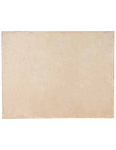 Coperta in sherpa riciclato certificato GRS Ashen 