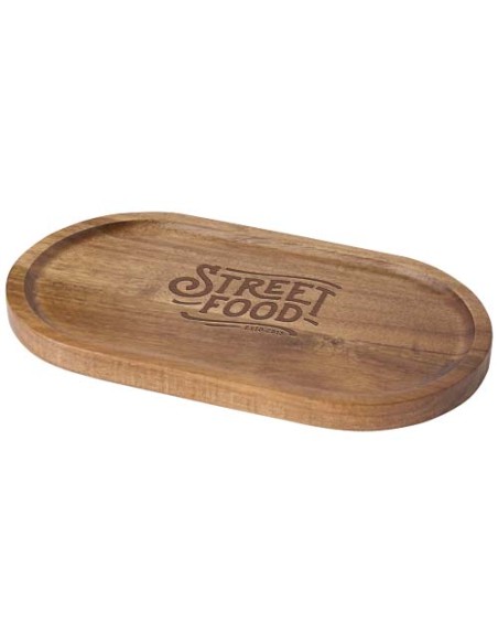 Vassoio da portata in legno di acacia Edge