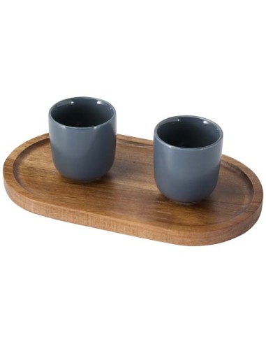 Vassoio da portata in legno di acacia Edge