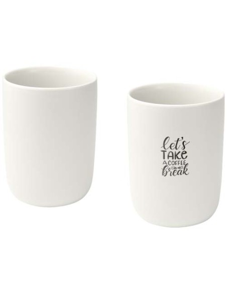 Set di 2 bicchieri in ceramica da 350 ml Male