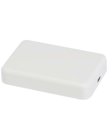 Power bank magnetico wireless da 10.000 mAh e 15 W con 20 W PD in plastica riciclata Acrab
