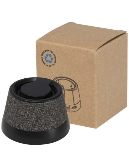 Speaker wireless magnetico in plastica riciclata da 3 W Horna