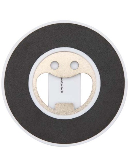 Supporto per telefono magnetico in plastica riciclata con apribottiglie Ain 