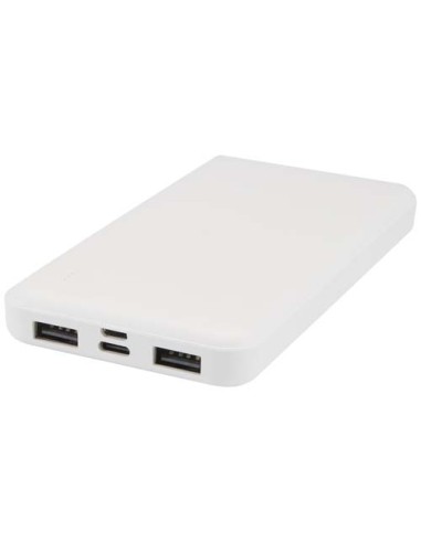 Power bank da 10.000 mAh e 10 W in plastica riciclata Intan