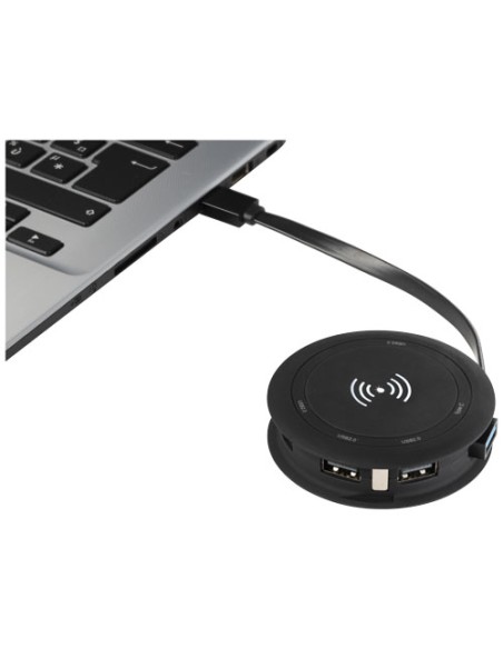 Caricabatterie e hub wireless da 5 W SCX.design H16