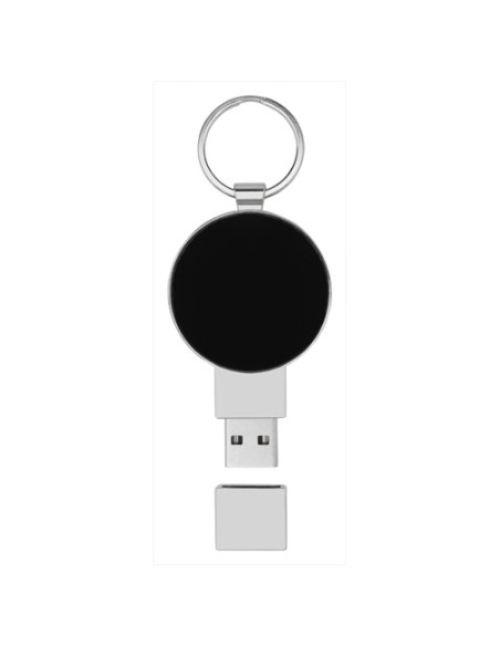 USB rotonda con logo luminoso