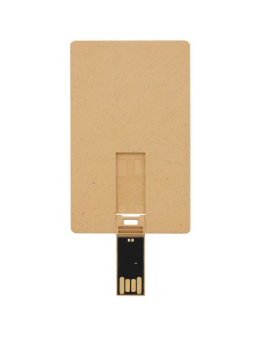USB carta di credito con scocca biodegradabile