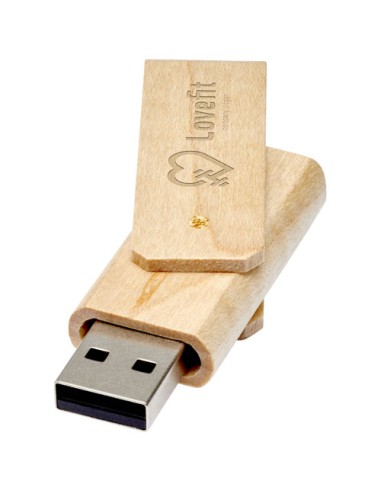  USB in legno Rotate