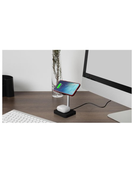 Caricabatterie wireless magnetico da 15 W + 5 W SCX.design W22