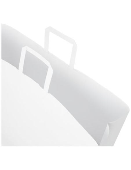 Sacchetto in carta kraft da 90-100 g/m2 con manici piatti - 49,5 x 14 x 44 cm