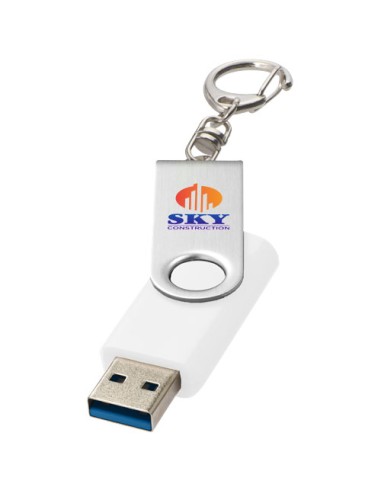 USB 3.0 con portachiavi Rotate