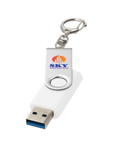 USB 3.0 con portachiavi Rotate