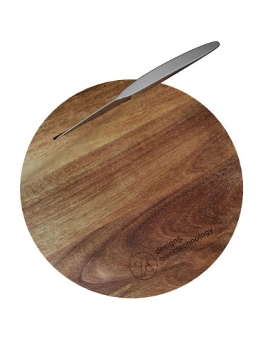 Tagliere in legno e set di coltelli SCX.design K03