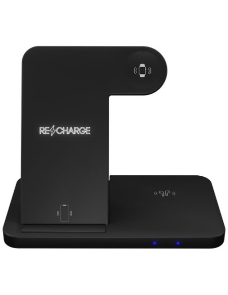 Base di ricarica wireless 3 in 1 con supporto per telefono SCX.design W28