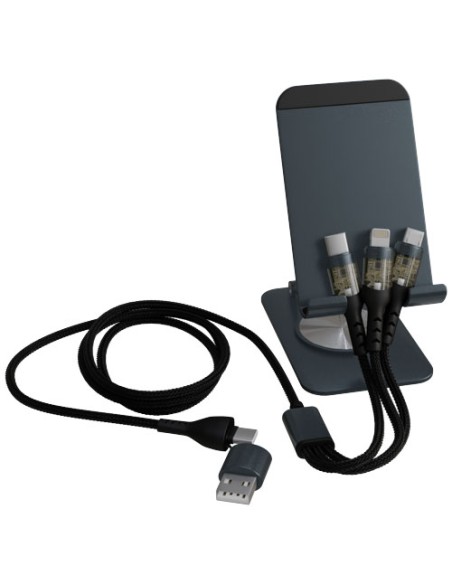 Supporto per telefono pieghevole con cavo di ricarica 3 in 1 SCX.design O32