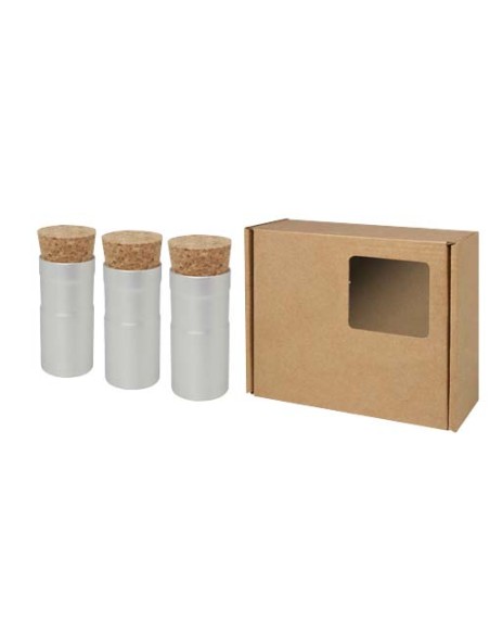 Giardino da scrivania con mix di erbe, set di tre vasi Hey Pots