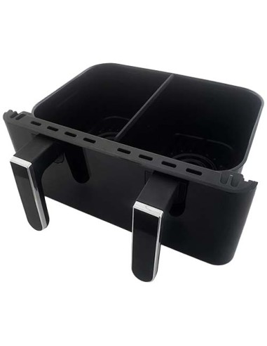 Friggitrice ad aria da 8 litri con doppio cestello Prixton Cook Organics