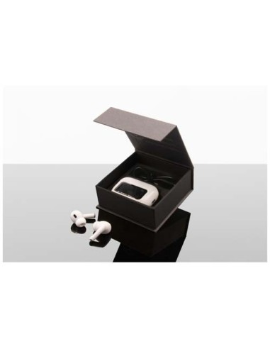 Auricolari ANC con custodia di ricarica e touchscreen interattivo SCX.design E26