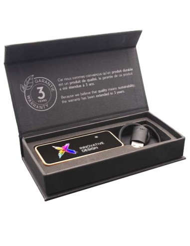 Hub USB 8 in 1 in legno con doppio ingresso e 6 porte SCX.design H21