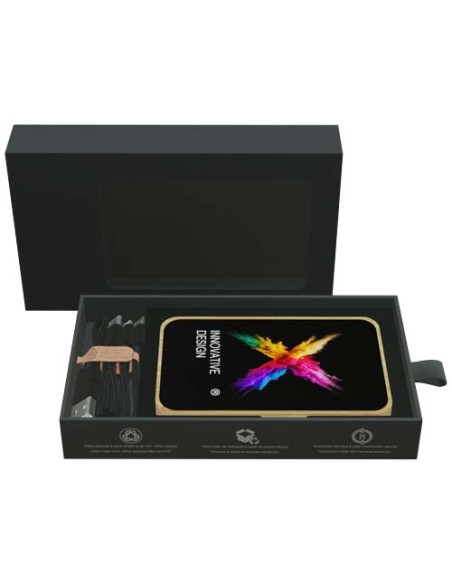 Power bank MagSafe in legno da 5000 mAh e 15 W SCX.design P26