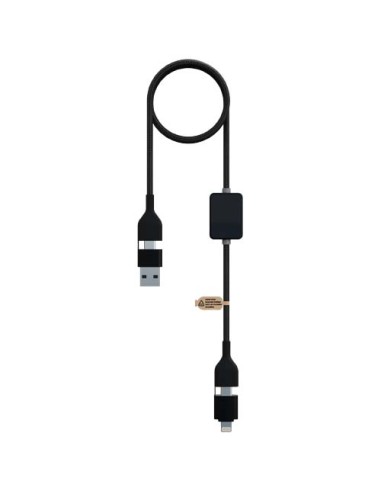 Cavo di ricarica con interruttore e logo luminoso da 60 W SCX.design C32