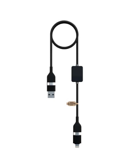 Cavo di ricarica con interruttore e logo luminoso da 60 W SCX.design C32