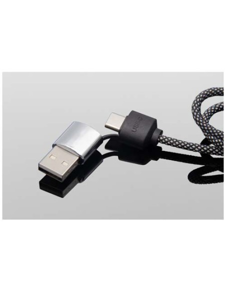 Cavo di ricarica di Tipo-C con doppio logo luminoso da 60 W SCX.design C33 