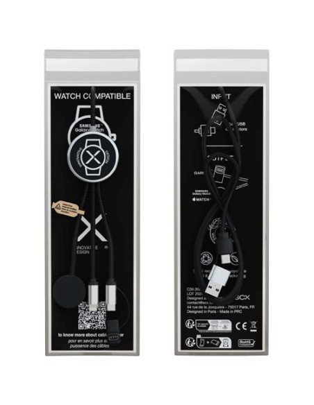 Cavo di ricarica per smartwatch 7-in-1 SCX.design C34 