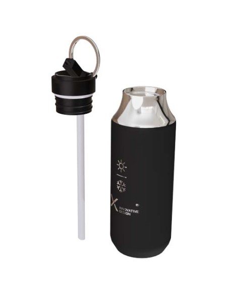 Borraccia termica in acciaio inossidabile da 500 ml con cannuccia SCX.design D12