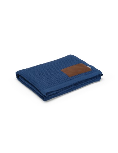 Coperta Giotto in cotone riciclato 200gsm. Patch personalizzabile