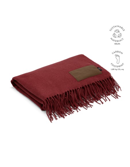 Coperta Lichtenstein in rPET 180gsm. Patch personalizzabile