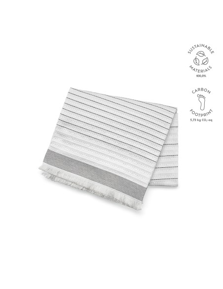 Coperta Ernst in cotone riciclato 220gsm. Prodotta in Portogallo