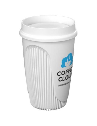 Bicchiere da 350 ml con coperchio a 360° Alto