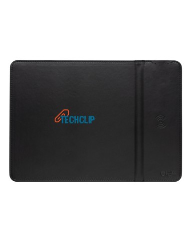 Tappetino mouse con ricarica wireless 10W in PU riciclato