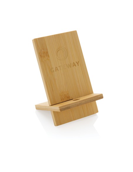 Supporto per smartphone in bambù