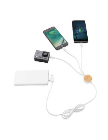 Cavo Ontario 6 in 1 in plastica riciclata RCS