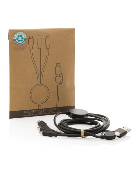Cavo RCS 6-in-1 in TPE e plastica riciclati