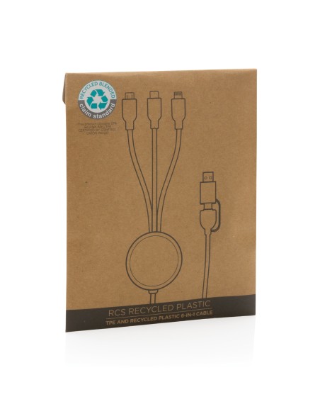 Cavo RCS 6-in-1 in TPE e plastica riciclati