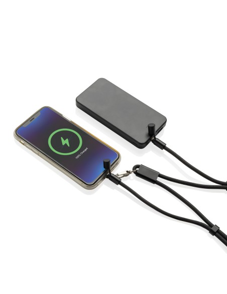 Cavo lanyard 60W regolabile LoopAmp in rPET RCS 160cm