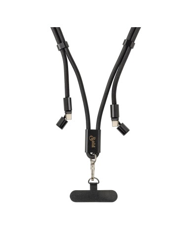 Cavo lanyard 60W regolabile LoopAmp in rPET RCS 160cm