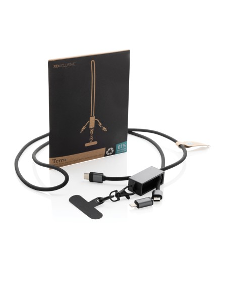 Cavo 60W Terra RCS con cavo doppio carica in rPET