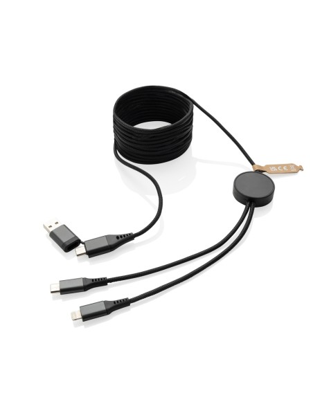 Cavo Terra riciclato da 3 metri 4 in 1 in PET RCS