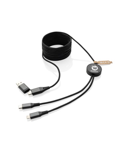 Cavo Terra riciclato da 3 metri 4 in 1 in PET RCS