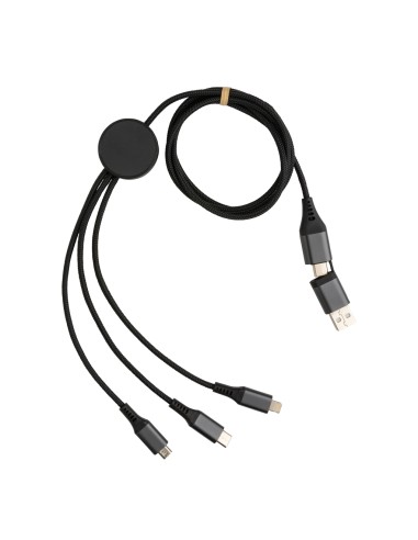 Cavo 60W Terra 6in1 da 120 cm in alluminio RCS