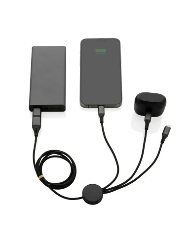 Cavo 60W Terra 6in1 da 120 cm in alluminio RCS