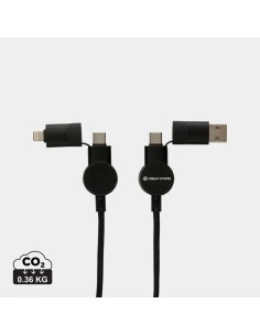 Cavo di ricarica veloce 60W Oakland 6in1, 1,2m rplastica RCS