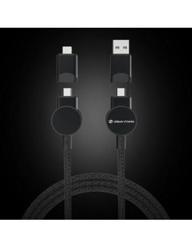 Cavo di ricarica veloce 60W Oakland 6in1, 1,2m rplastica RCS