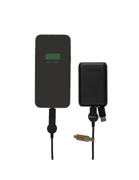 Cavo di ricarica veloce 60W Oakland 6in1, 1,2m rplastica RCS