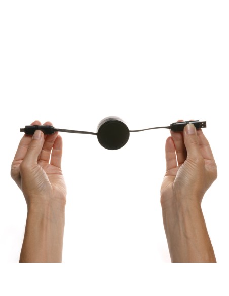 Cavo retrattile 6in1 60W in alluminio riciclato Terra RCS