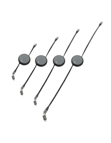 Cavo retrattile da 240W 2in1 Terra in rAlluminio RCS